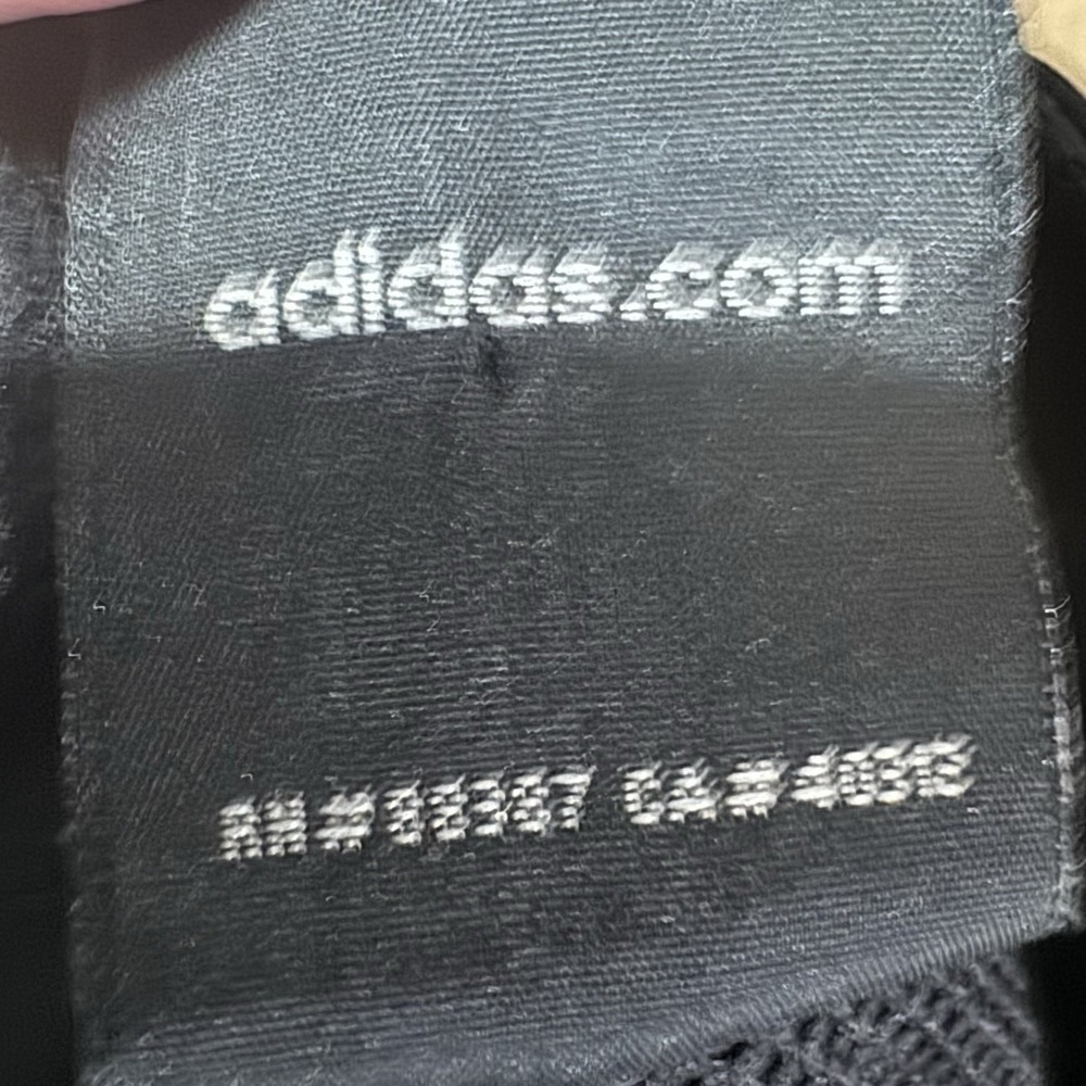 Adidas Essentials 3-Stripes 1/4 Zip Pullover Windbreaker Black White Men's Sz M - Picture 4 of 9